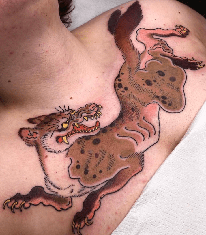 Chica Pantera Tattoo Barcelona
