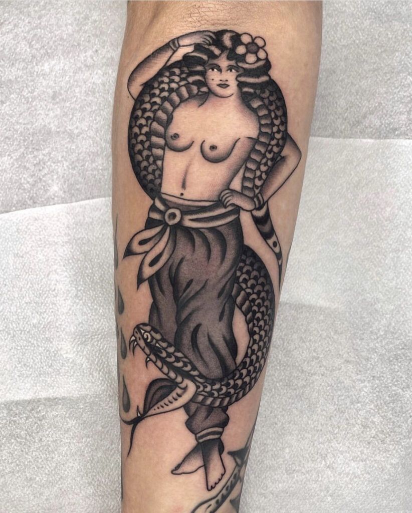 old scholl tattoo Barcelona, Tatuaje tradi Barcelona