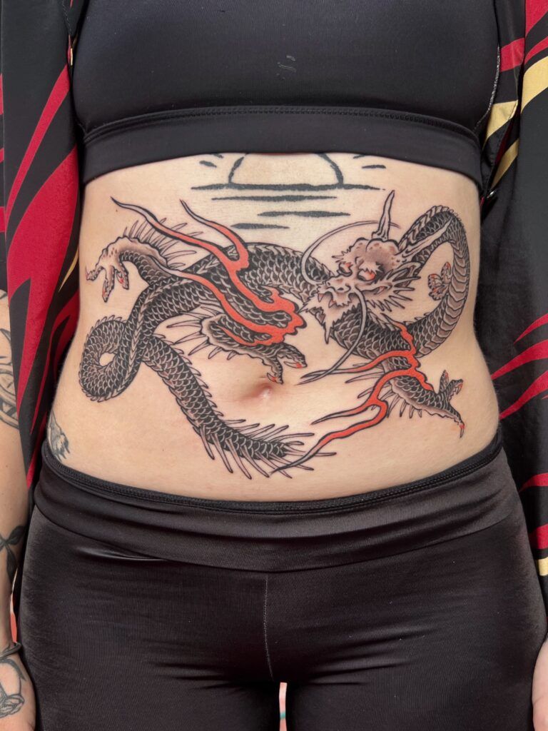 traditional japanese Tattoo Barcelona
