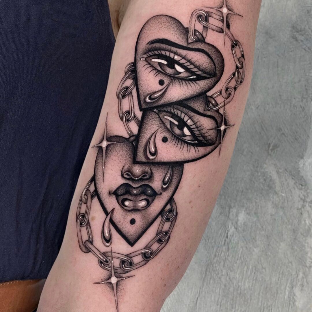 Sara Rosa1 Barcelona tattoo art, Tatuaje Fineline Sara Rosa