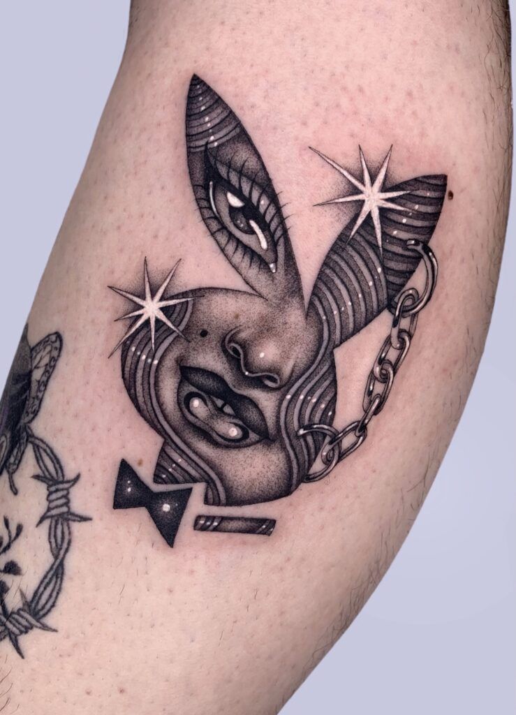 Tatuaje Barcelona Tattoo Play Boy