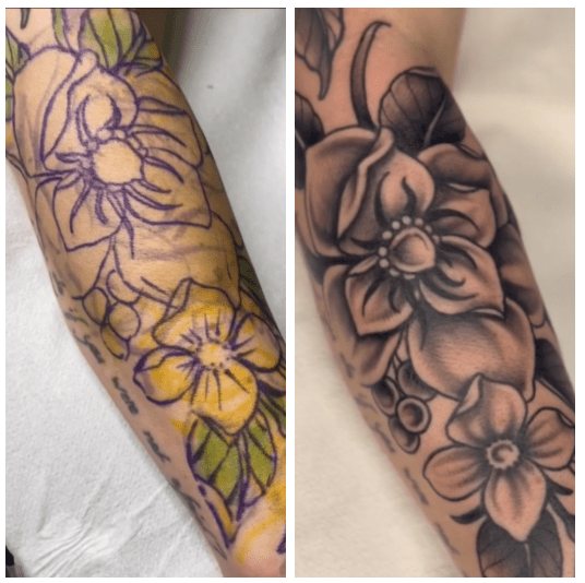 Tatuaje Barcelona Freehand Tattoo