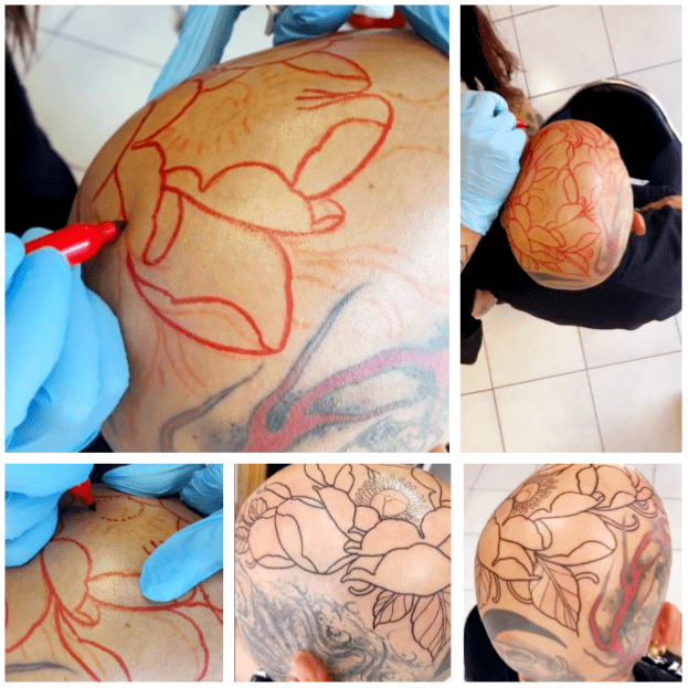 Tatuaje Barcelona Freehand Tattoo