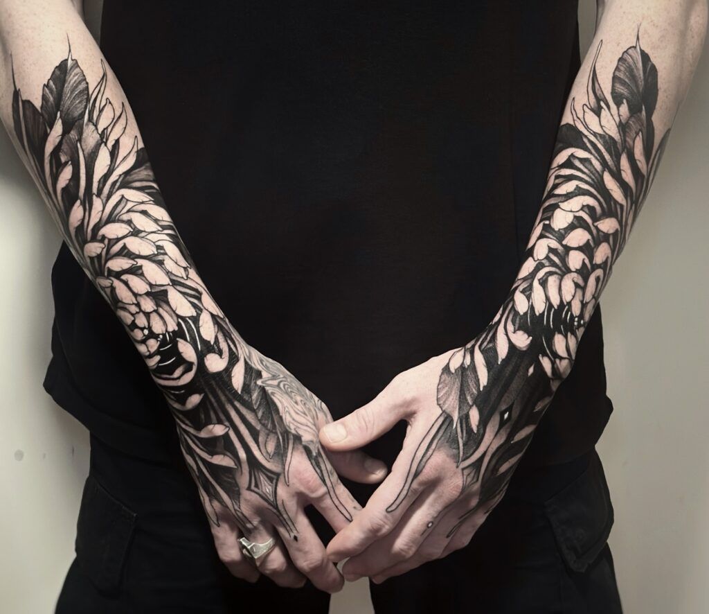 Tattoo blackwork - Samir Chara
