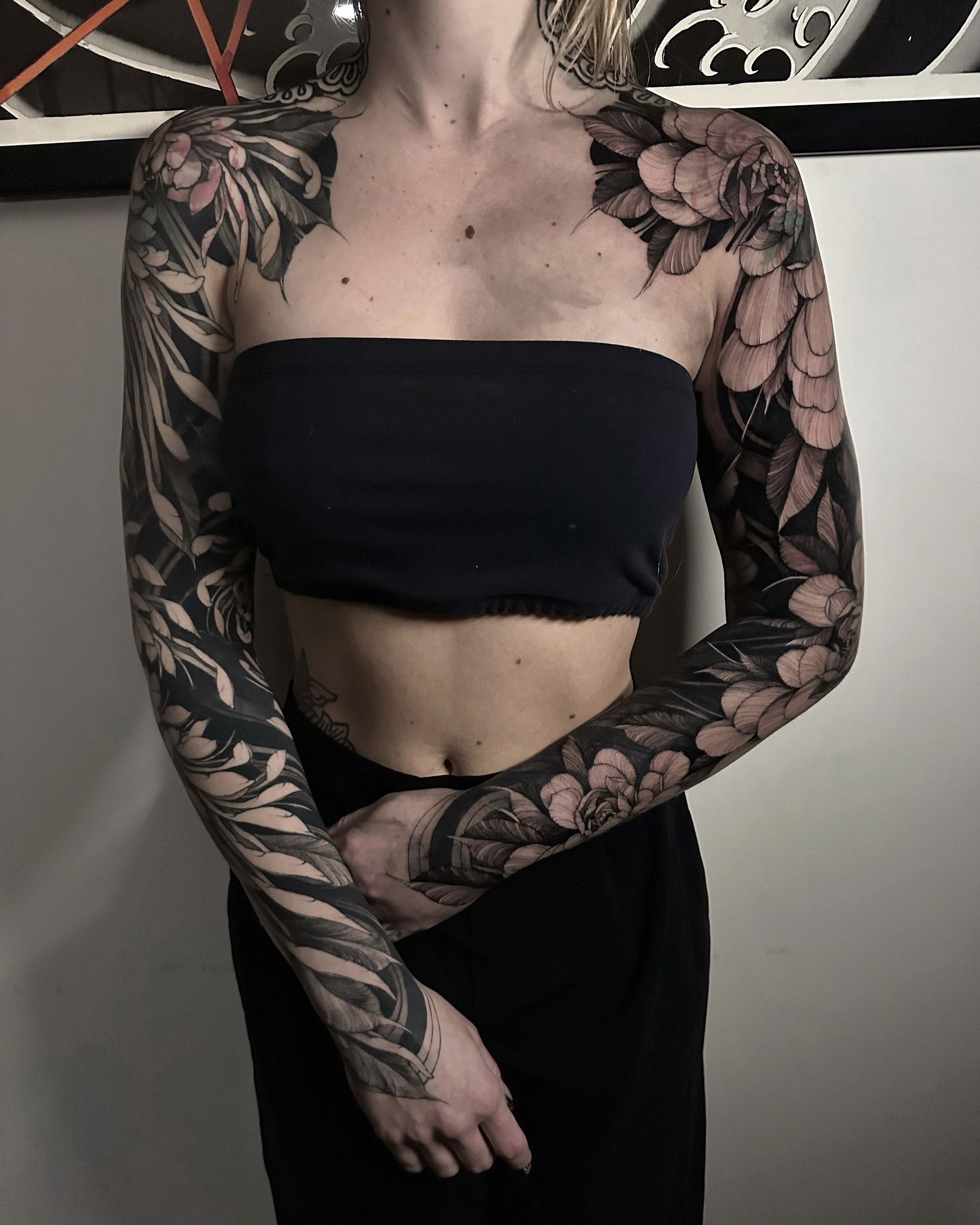 BLACKWORK TATTOO - BRAZOS